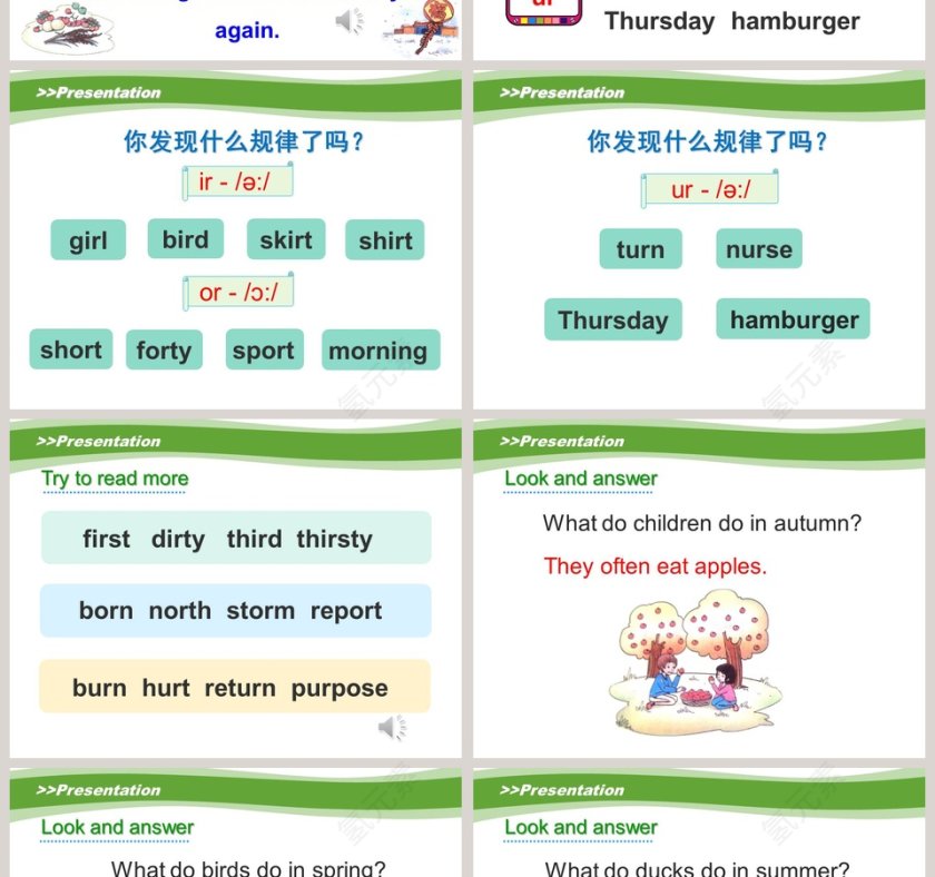 Unit2 Spring is Coming-第教学ppt课件第2张