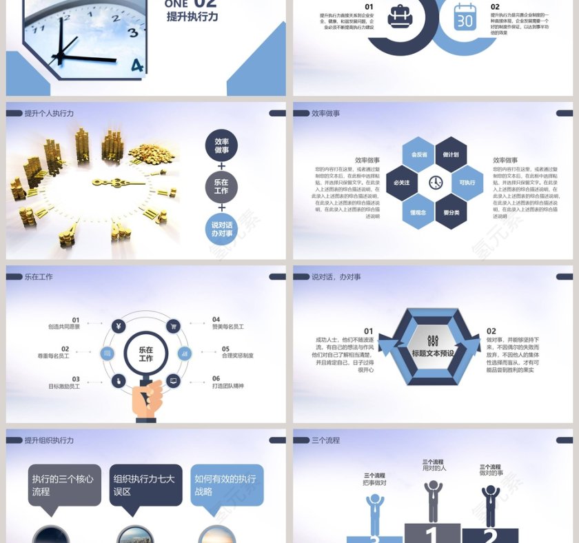 企业管理培训执行力培训ppt模板第3张