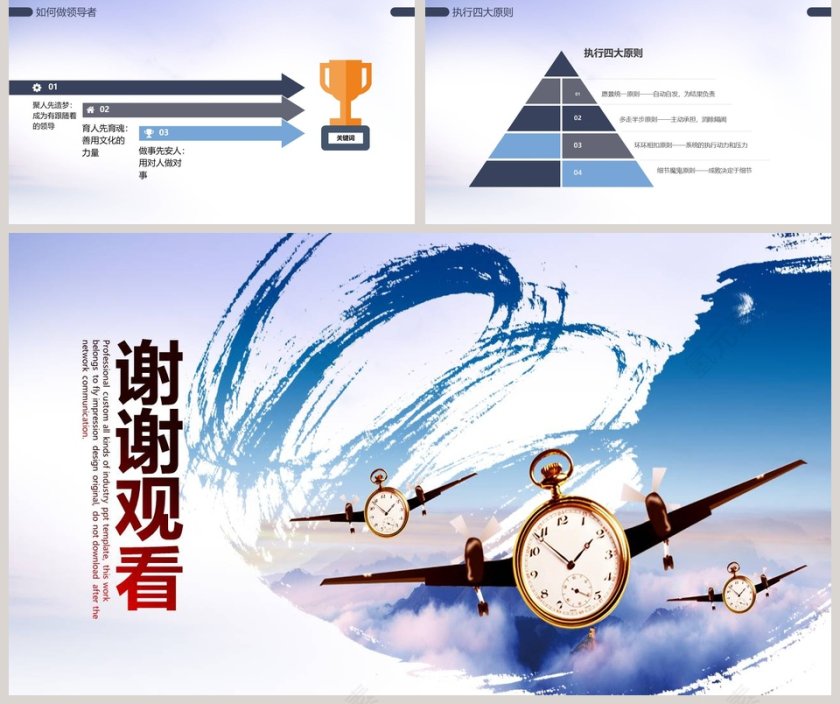 企业管理培训执行力培训ppt模板第5张