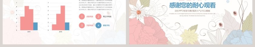 2019简约唯美工作总结模板第6张