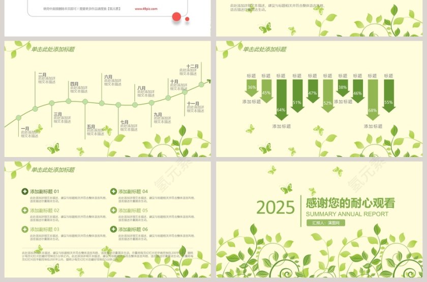 2019工作报告年度总结PPT第7张