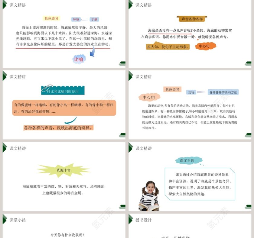 第一课时Food and drinks教育培训PPT模板第5张