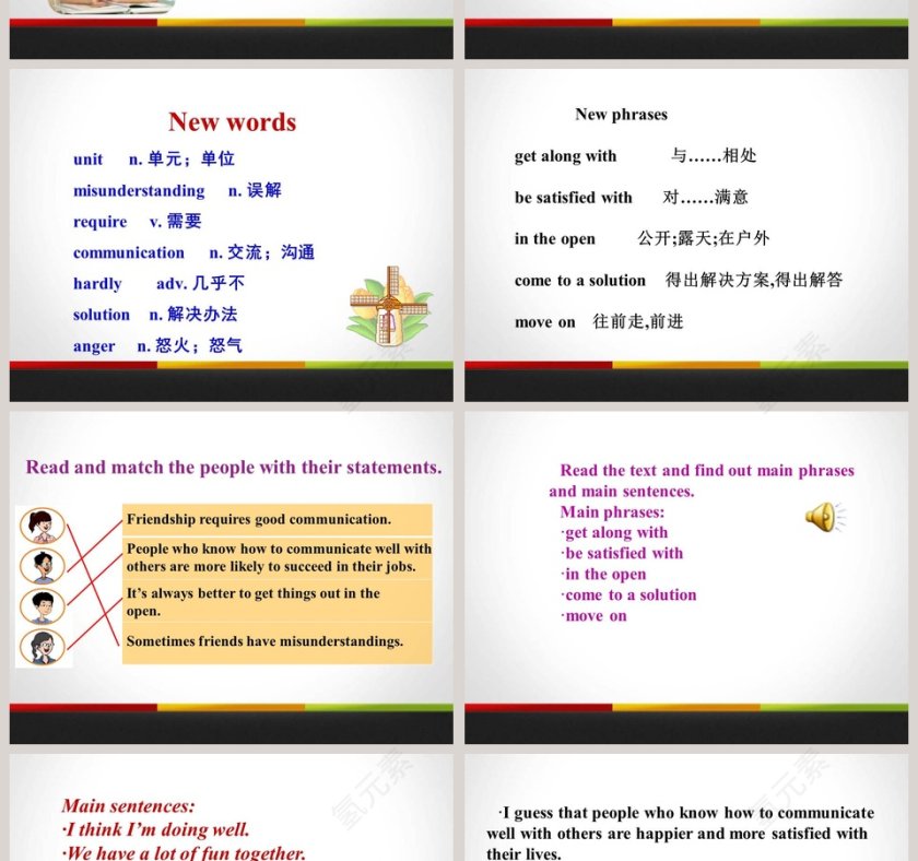 Unit 9   Communication-Get Along with Others教学ppt课件第2张