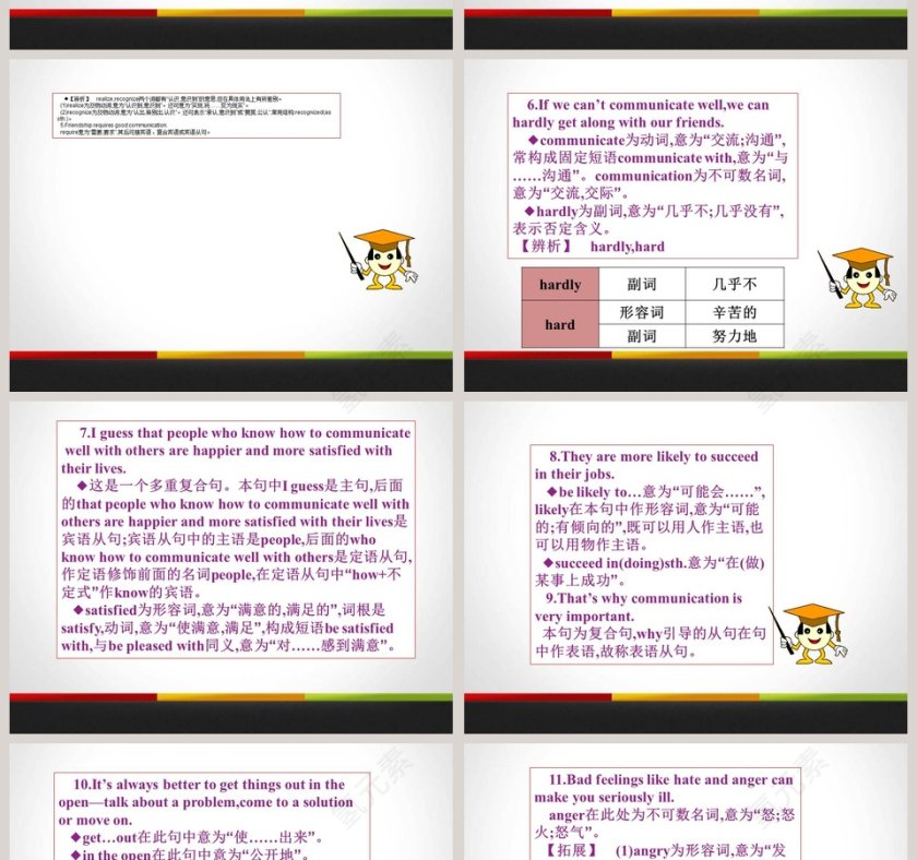 Unit 9   Communication-Get Along with Others教学ppt课件第4张