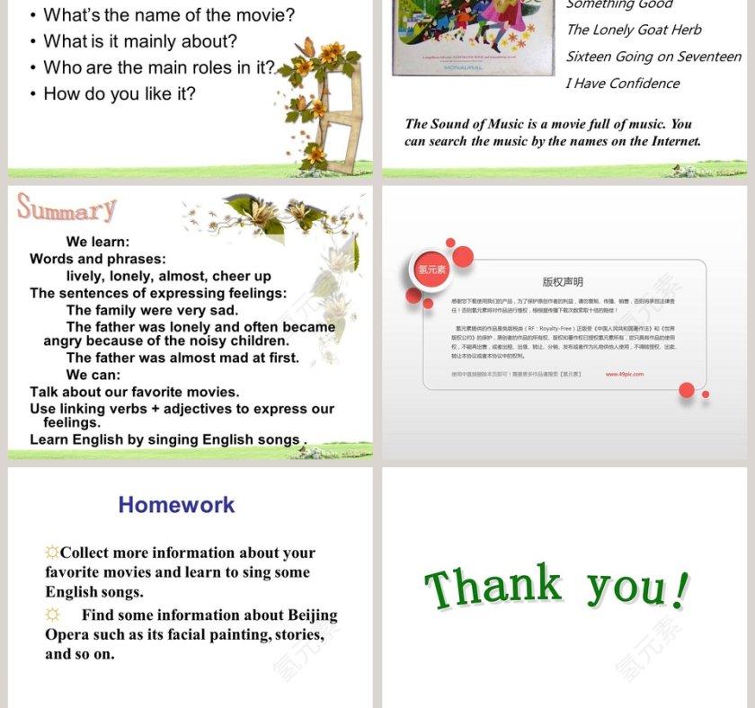 Unit 5  Topic 1-Im so happy教学ppt课件第5张