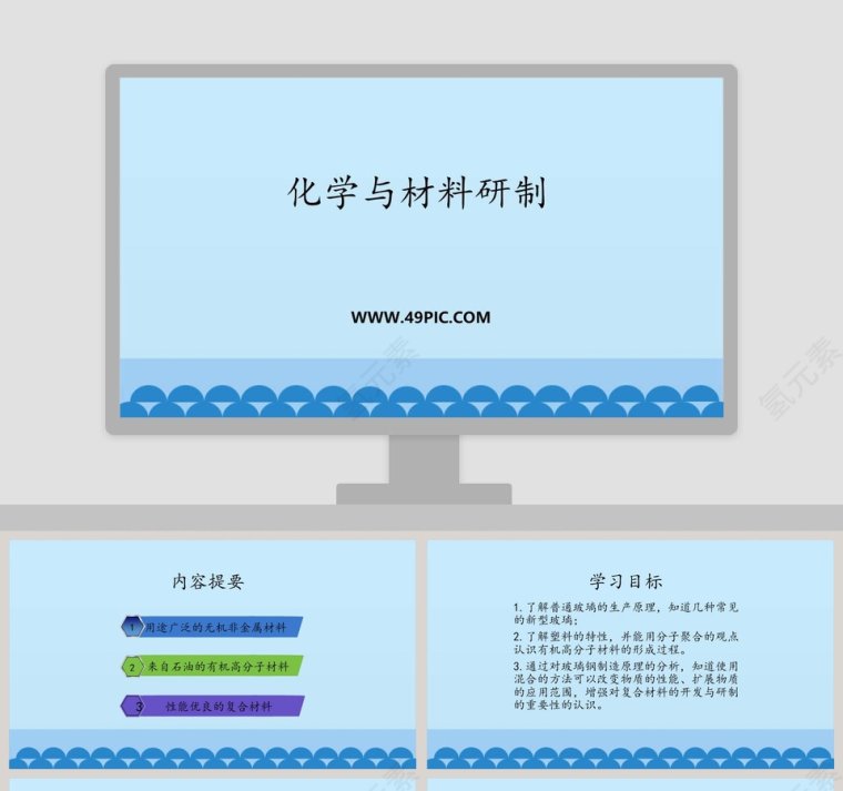 化学与材料研制教学ppt课件第1张