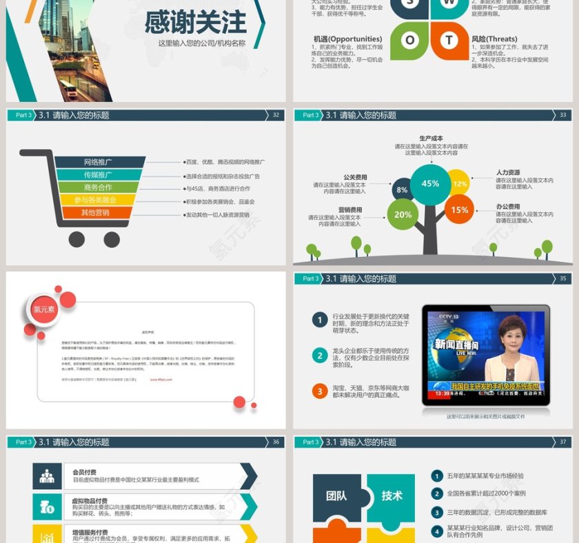 招商加盟消费商企业宣讲直销电子商务PPT招商加盟PPT第6张