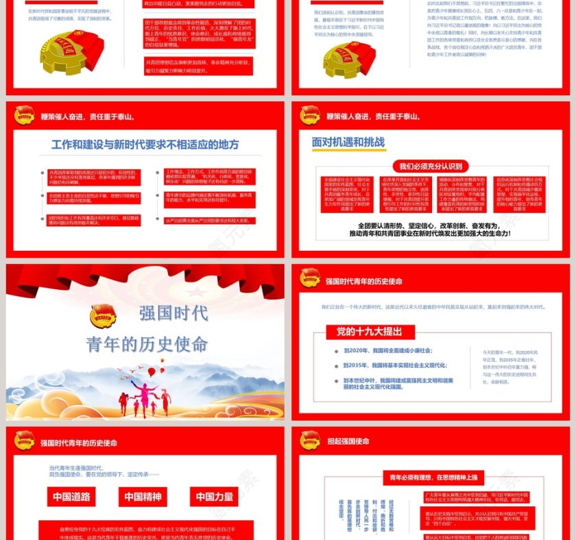 中国青年团全国十八次代表大会ppt第3张
