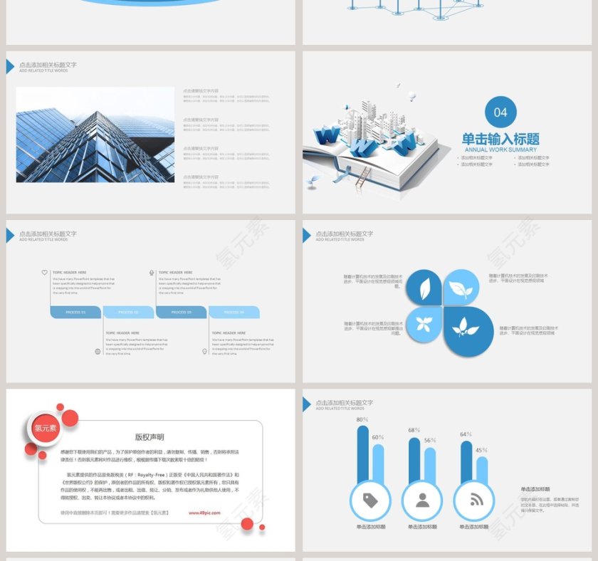 城市互联网工作概述PPT模版第4张