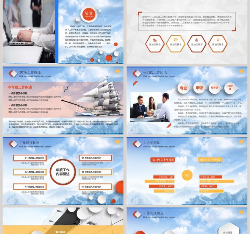 安全教育工作汇报PPT新年计划、工作汇报、年终总结、述职等精品PPT安全生产PPT第2张