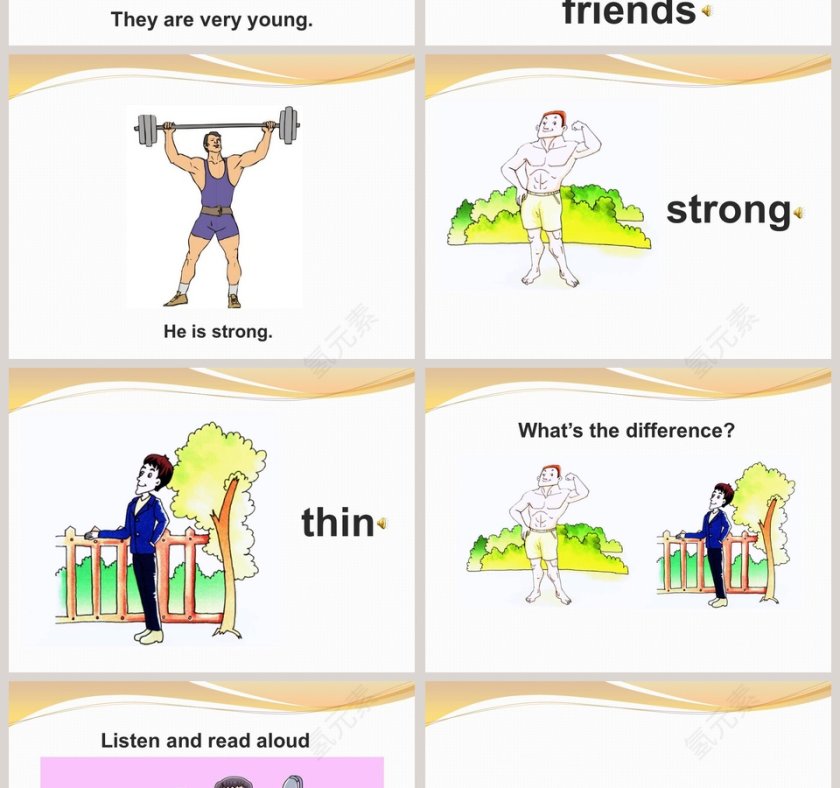 陕旅版英语五年级上册PPT模板下载及讲解第4张