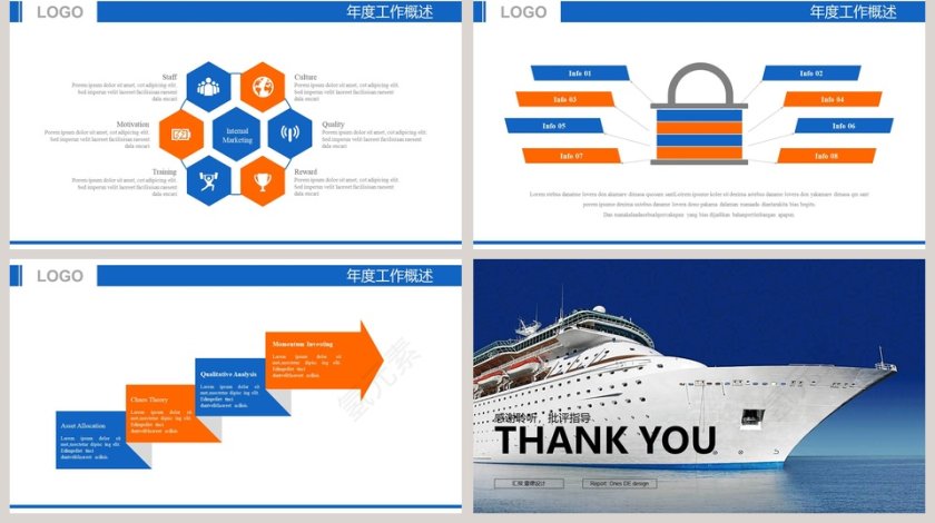 船舶航运物流运输PPT交通工具PPT第5张