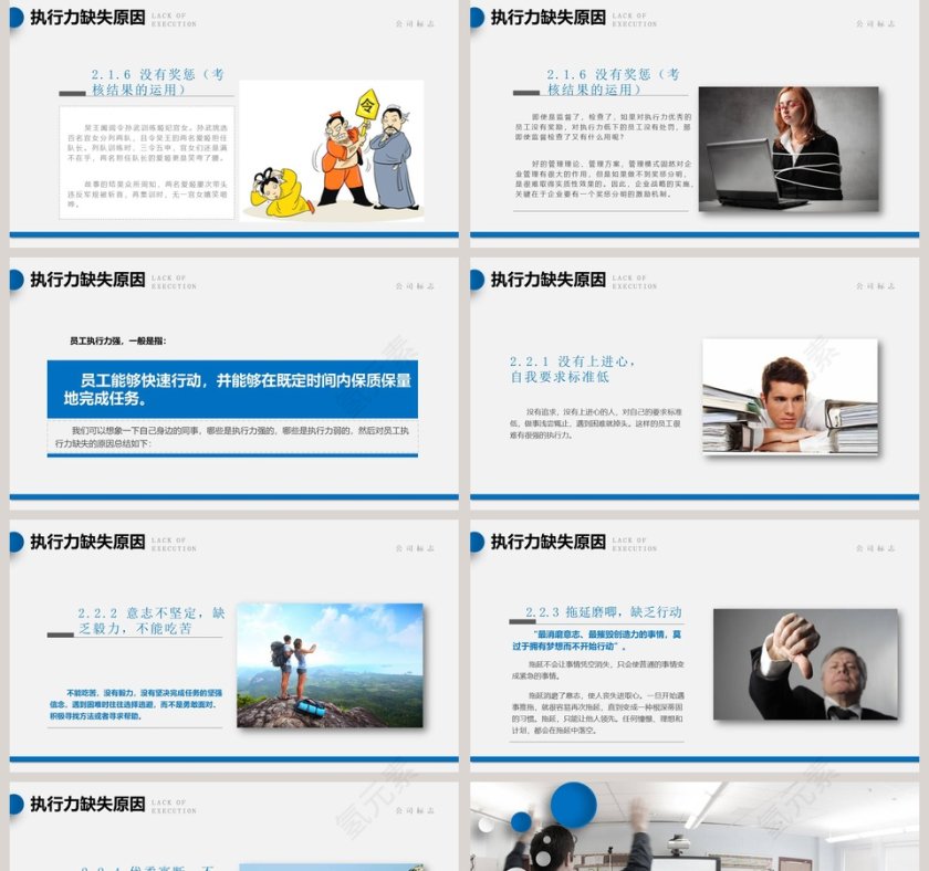 企业管理培训执行力公司培训PPT第5张