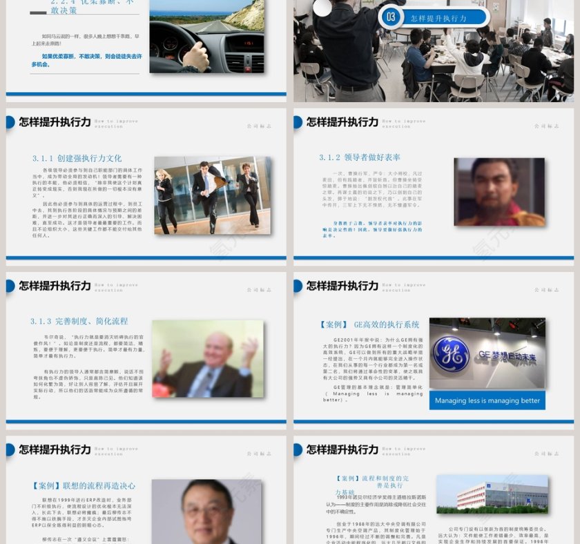 企业管理培训执行力公司培训PPT第6张