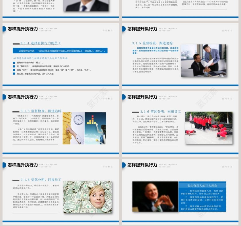 企业管理培训执行力公司培训PPT第7张