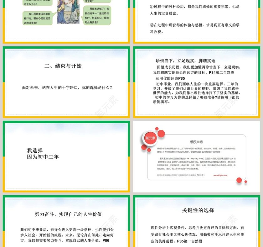 回 望 成 长-教学课件教学ppt课件第3张