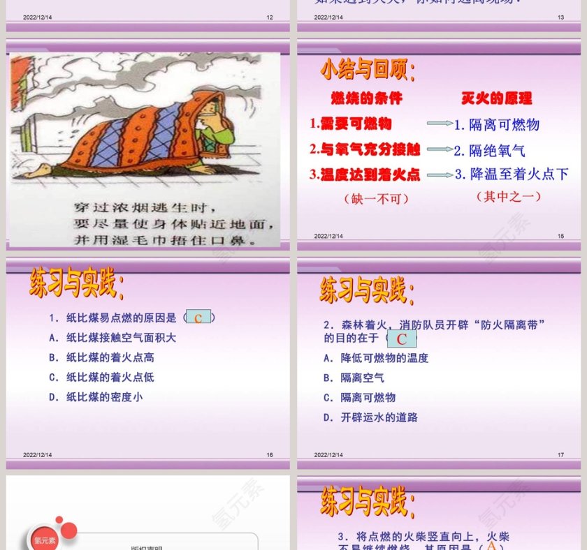 燃烧的条件教学ppt课件第4张
