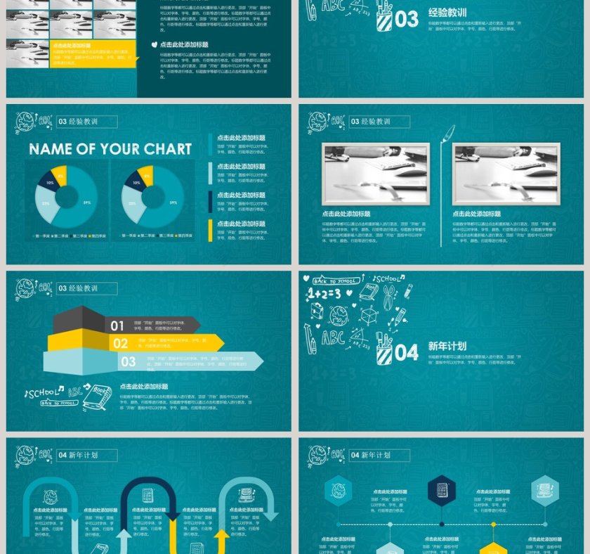 教师说课PPT模板教学汇报第3张