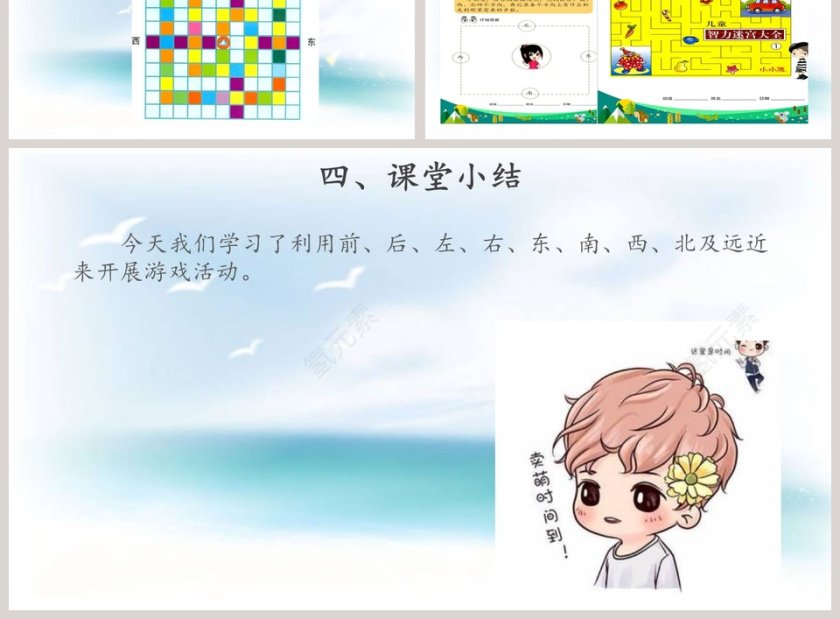 3逃离冒险岛第三单元 我在哪里 PPT模板第3张