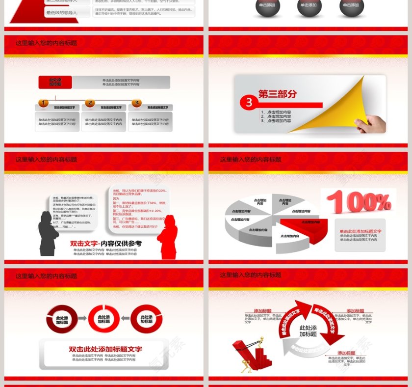 年终总结工作汇报总结动态PPT模版第4张