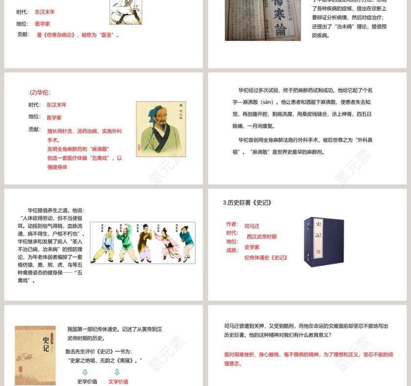 两汉的科技和文化-七年级历史人教版教学ppt课件第3张