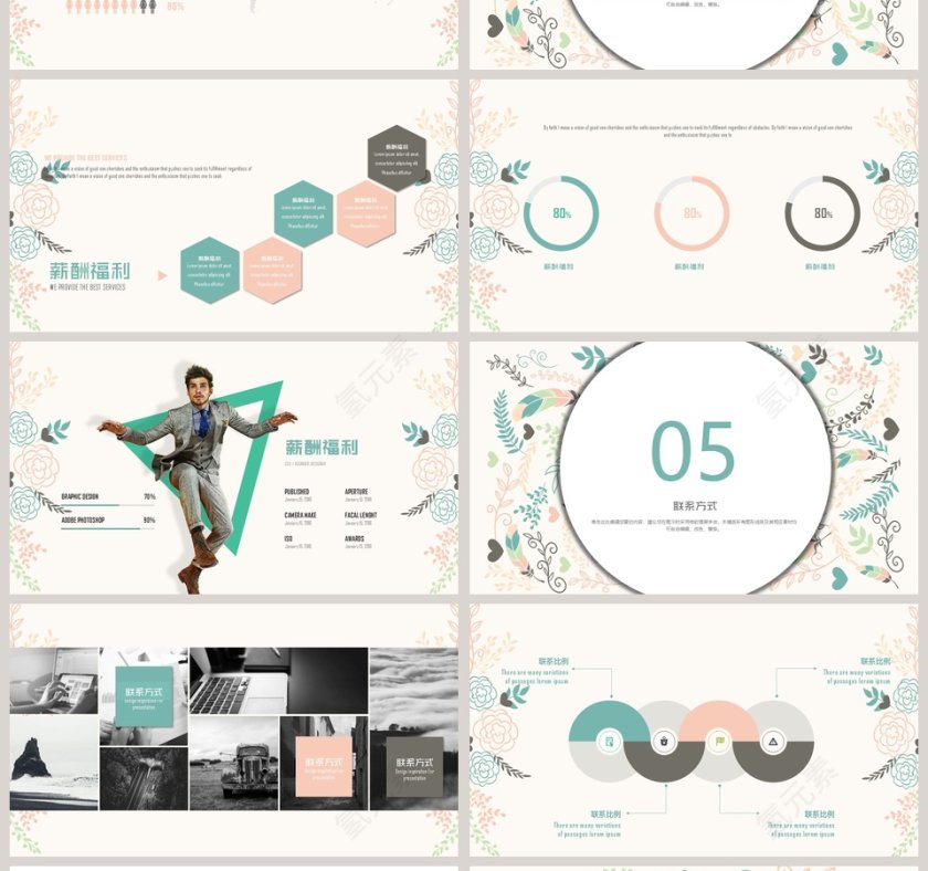 校园招聘会PPT第4张