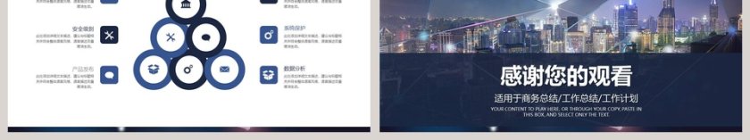 商务科技总结PPT模版第6张