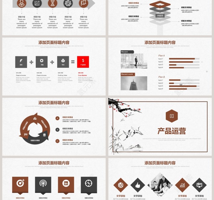 企业宣传产品推广公司简介pt模板第3张