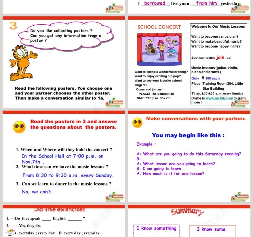 Unit 3  Topic 2-What sweet music教学ppt课件第4张