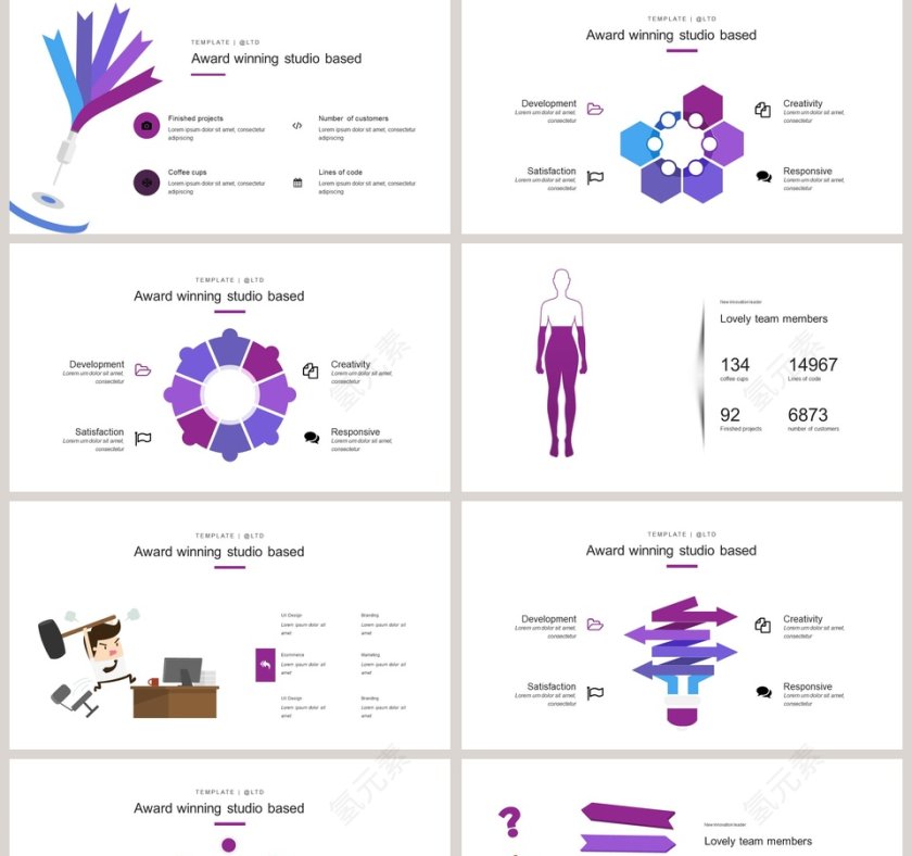 综合关系可视化图表集第2张