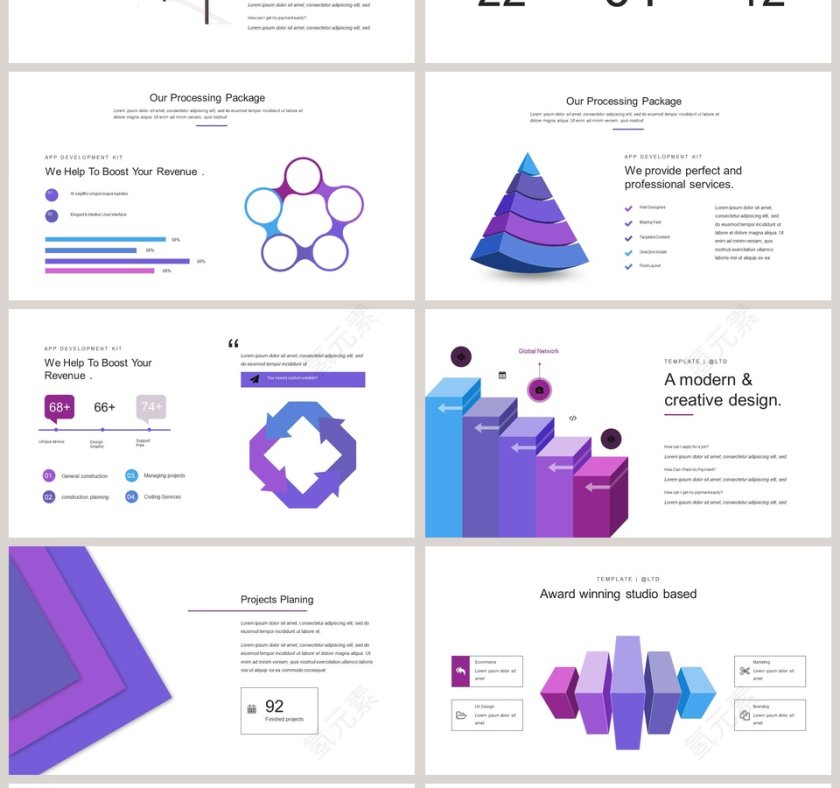 综合关系可视化图表集第4张