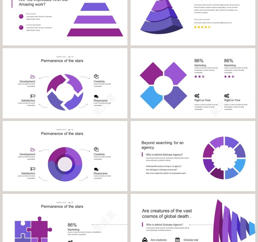 综合关系可视化图表集第6张