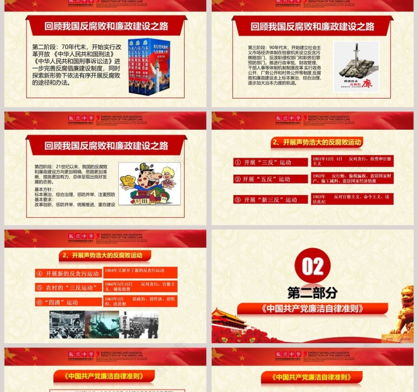 全方位学习十九大党章PPT模板 第2张