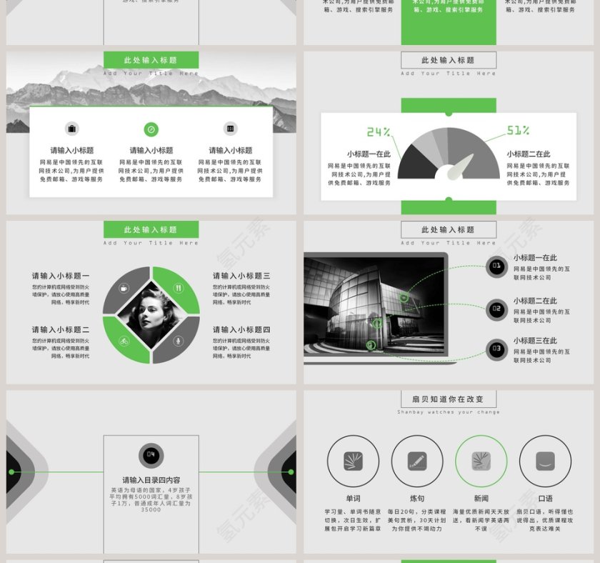 高端商务汇报工作总结ppt第4张
