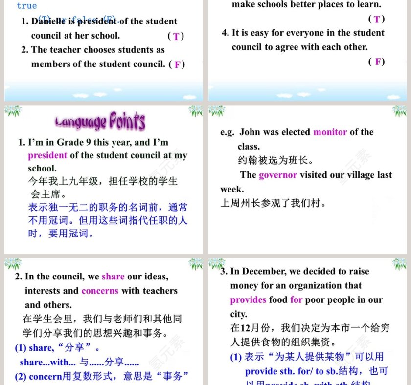 Lesson 38-Making School a Better Place教学ppt课件第3张