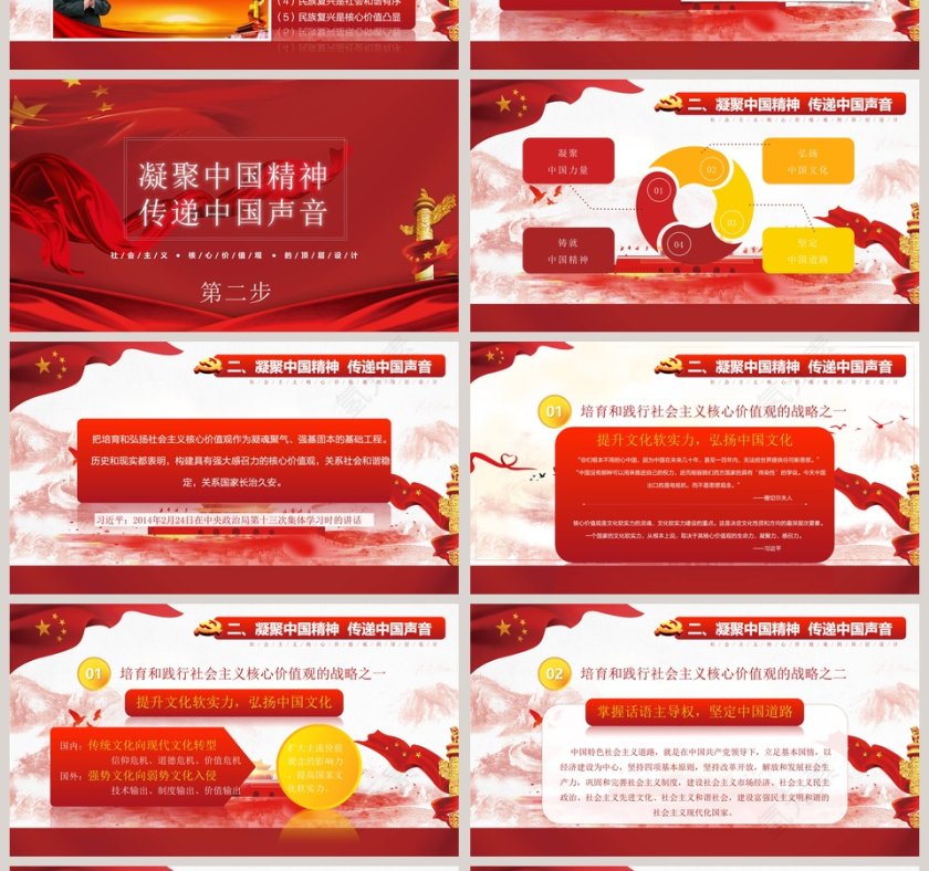 培育和践行社会主义核心价值观PPT模板第4张