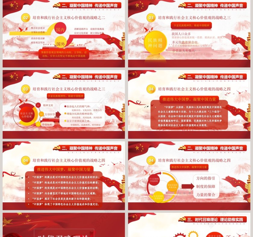 培育和践行社会主义核心价值观PPT模板第5张