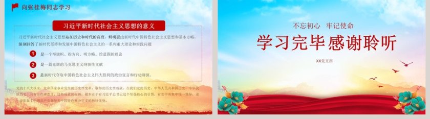不忘初心牢记使命向张桂梅同志学习PPT模板第5张
