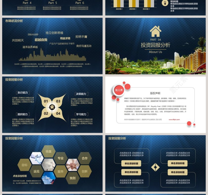 201X房地产营销策划创业商业计划书模板第4张