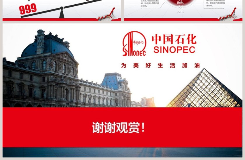 中国石化年终总结工作计划理财计划PPT第7张