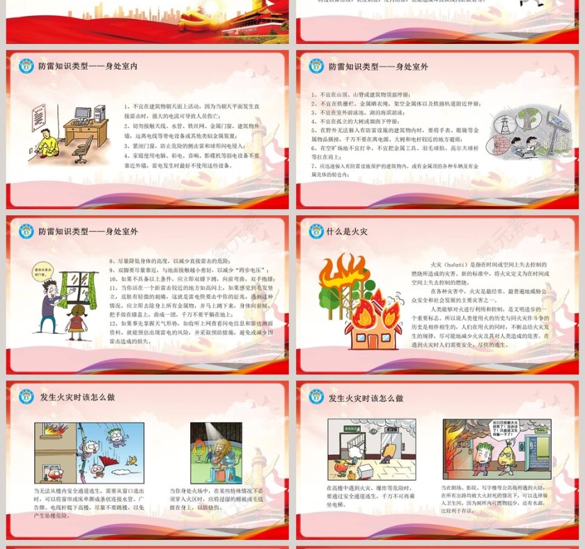 全国防灾减灾日专题讲座PPT第4张