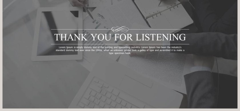 商务风工作概述工作总结PPT第6张