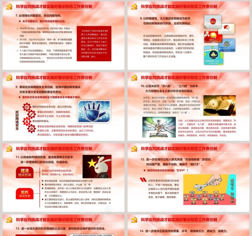 中应对挑战中实施好意识形态工作责任制第8张