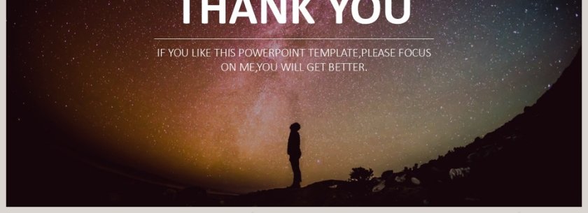  简约大气炫酷宇宙星空科技PPT模板第4张