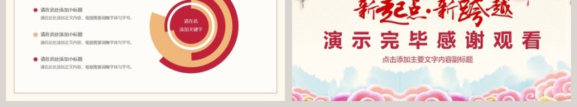 2019公司年会总结计划PPT模板第6张