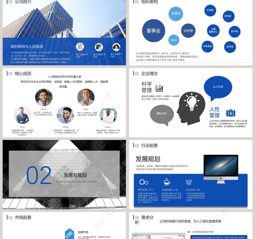 创业融资商业计划书PPT第2张