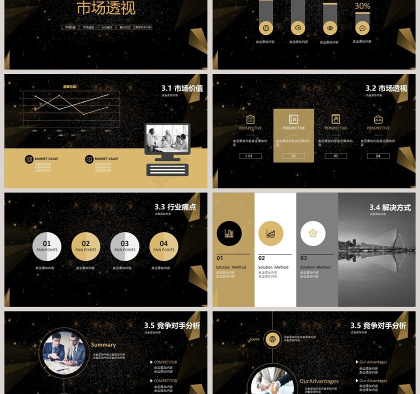 2019商业计划书PPT模板第3张