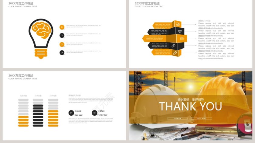 安全生产ppt模板第5张