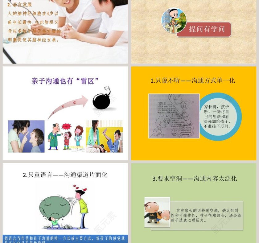 亲子沟通有秘诀(低幼)家庭教育ppt第3张