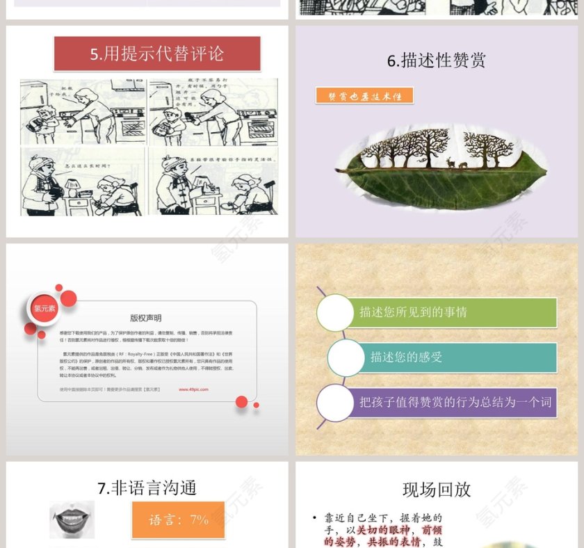 亲子沟通有秘诀(低幼)家庭教育ppt第8张